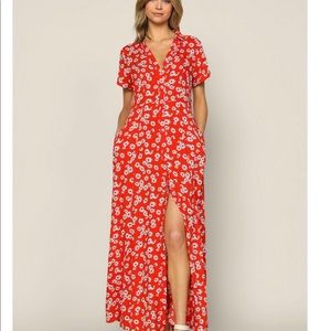 Skies are Blue Daisy Maxi dress